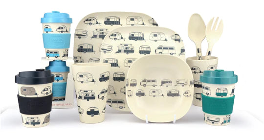 Van Go Bamboo Plate - Grey