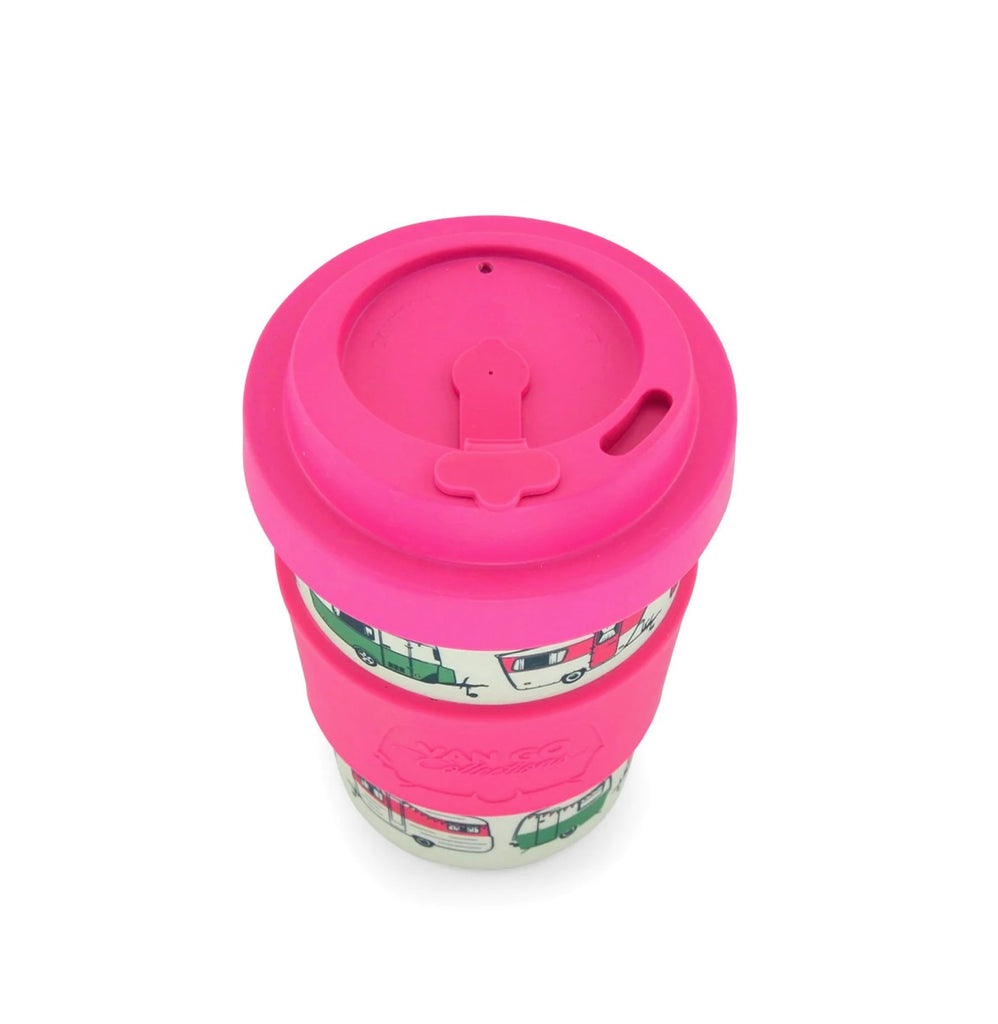 Van Go Bamboo Travel Mug - Iconic Pink