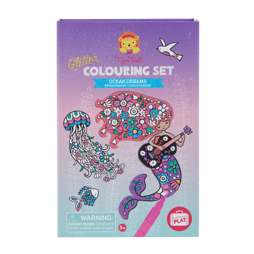 Glitter Colouring - Ocean Dreams