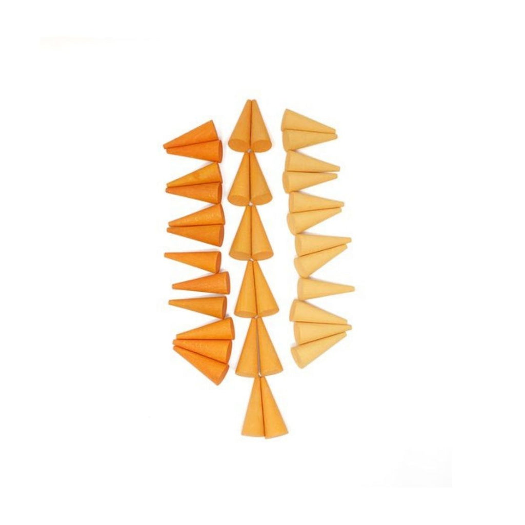 Grapat Mandala - Orange Cones