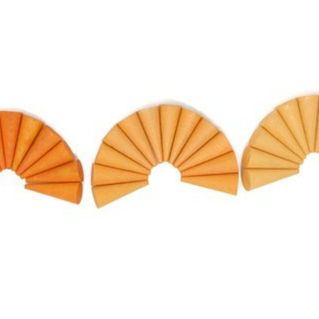 Grapat Mandala - Orange Cones