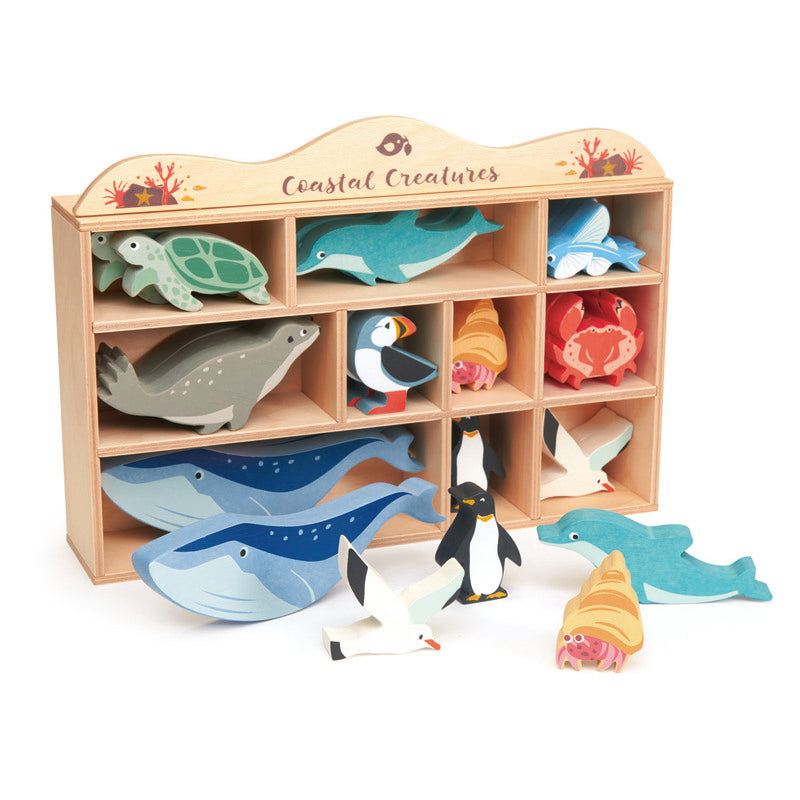 Tender Leaf - Wooden Dolphin