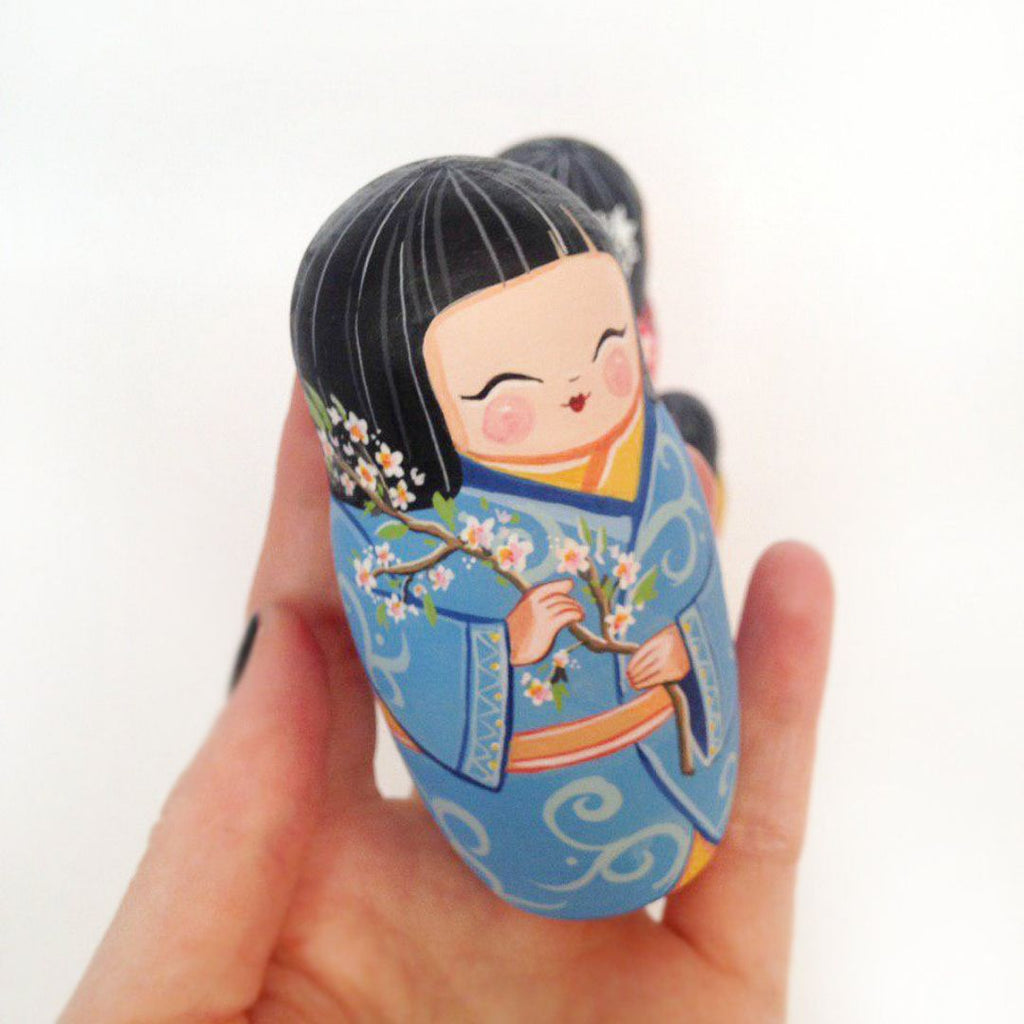 Japanese - 5 Set Russian Dolls