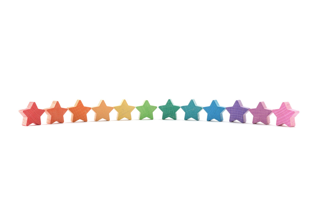 Ocamora 12 Stacking Stars - Coloured
