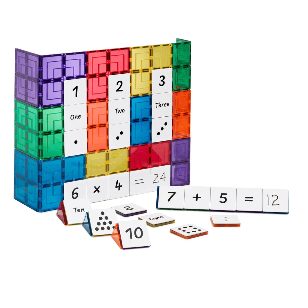 Learn & Grow Magnetic Tile Topper - Numeric Pack