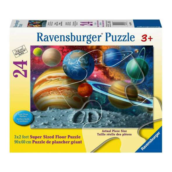 Ravensburger Stepping Into Space 24 Piece Super Sized Floor Puzzle