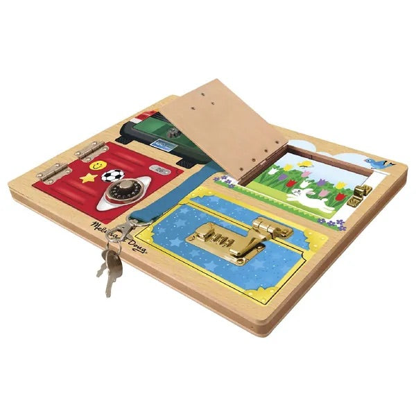 Melissa & Doug - Locks & Latches Board