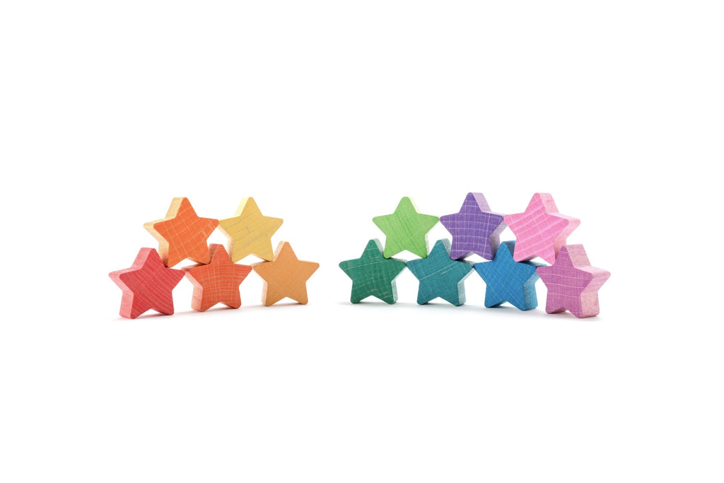 Ocamora 12 Stacking Stars - Coloured