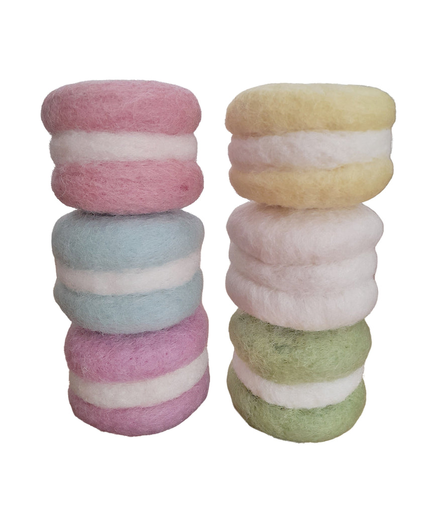 Felt Macarons