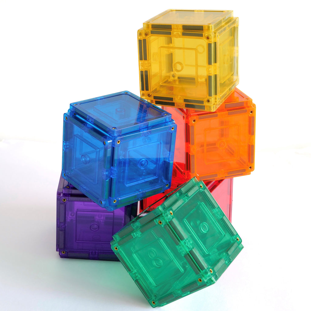 Learn & Grow Magnetic Tiles - Small Square Pack - 36 piece